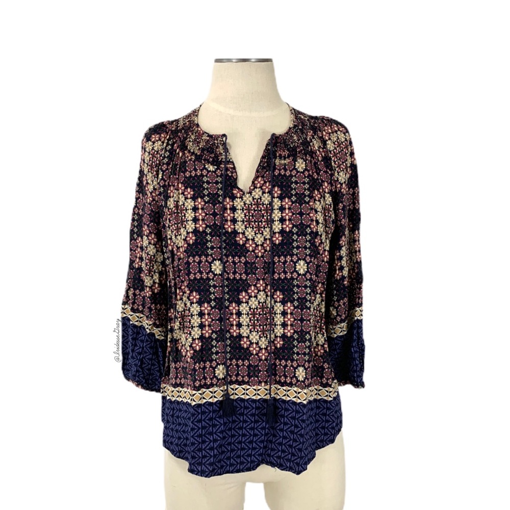 Anthropologie TYLHO Kay Peasant Blouse Small - Picture 1 of 7